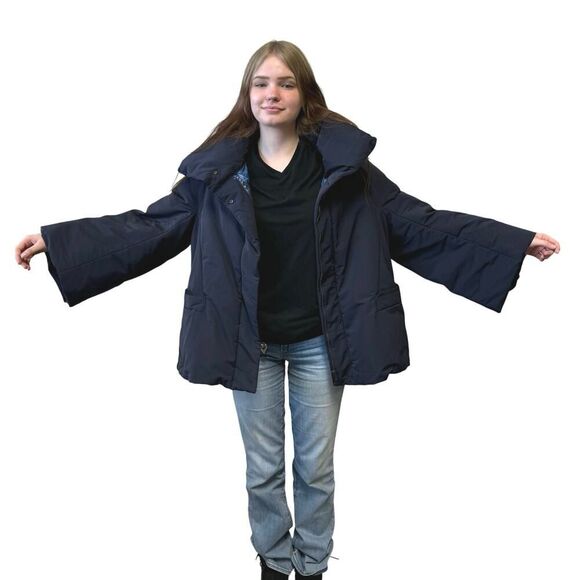 Uniqlo x Jil Sander +J Hybrid Down Jacket Women Navy Limited Edition Rare, XL - Picture 4 of 15